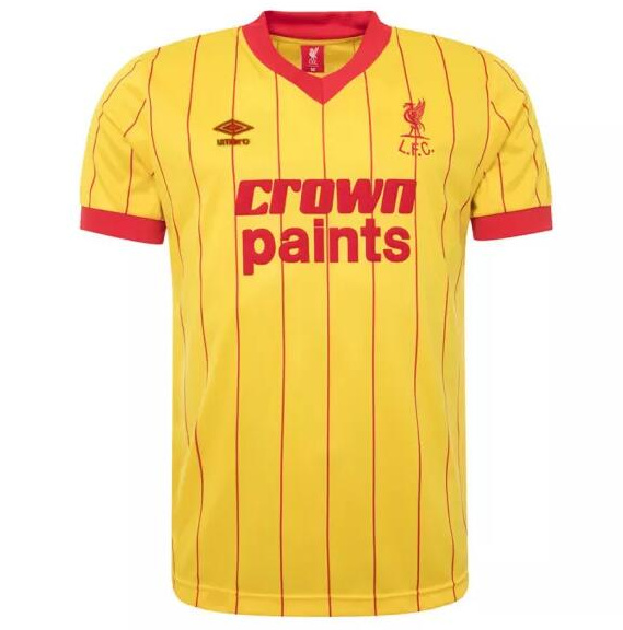 Liverpool 83-84 Away Soccer Jersey Retro