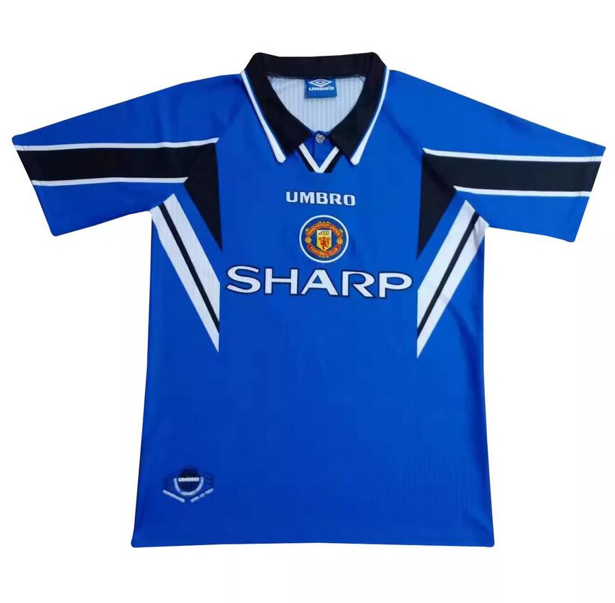 Manchester United 1996-97 Away Soccer Jersey Retro