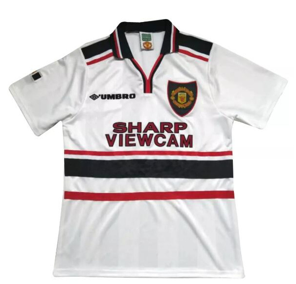 Manchester United 1998-99 Away Soccer Jersey Retro