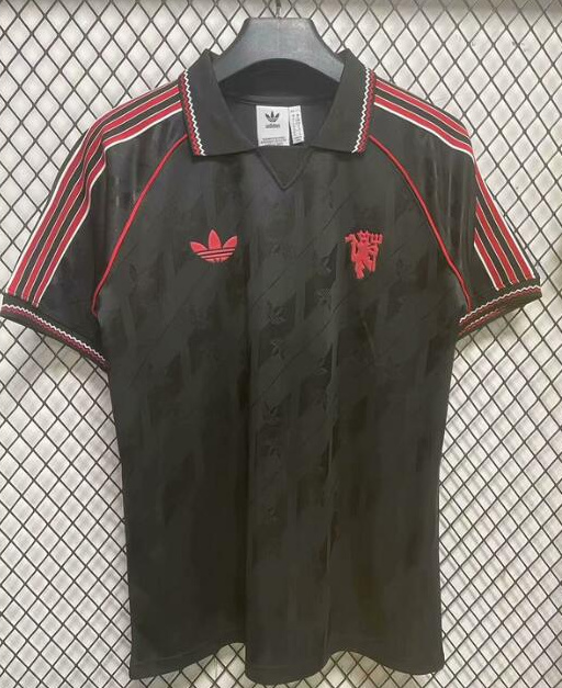 Manchester United 2024-25 Special Retro Soccer Jersey Black