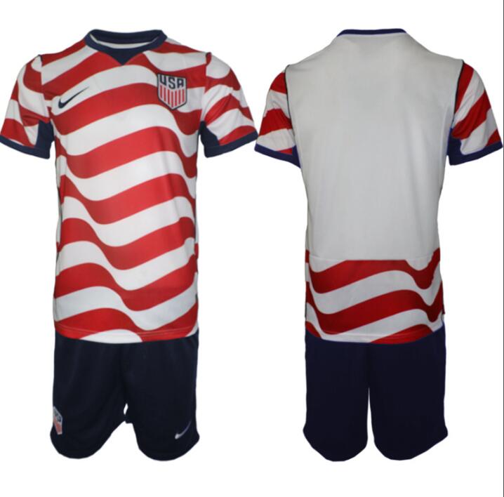 Men's United States USA Blank or Custom Team FIFA x World Cup 2026 Home On Field Suit Jersey