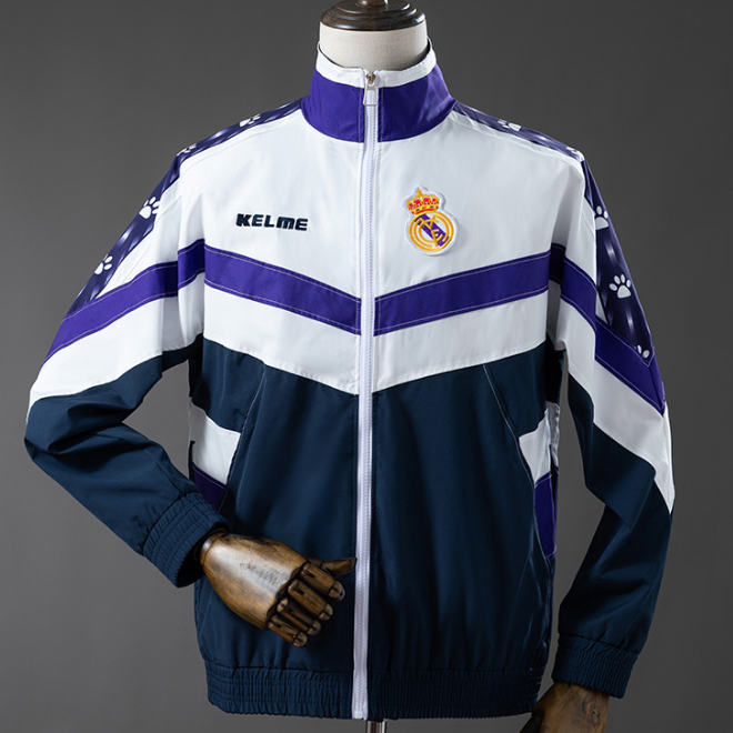 Real Madrid 1994-97 Retro Windbreaker Jacket