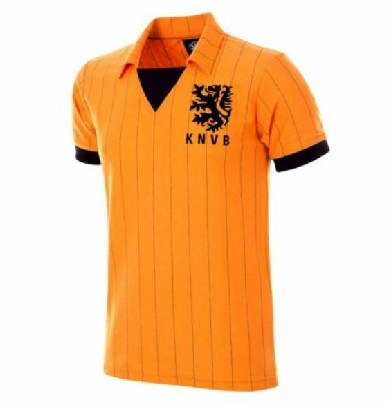 Retro 1983 Netherlands Home Soccer Jersey