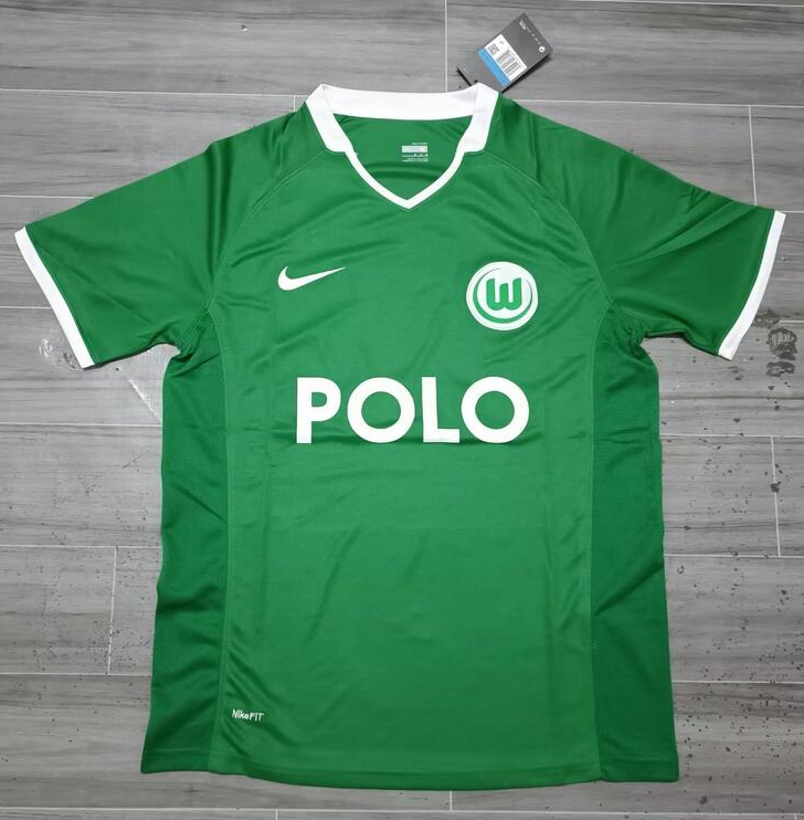 Retro 2008-09 Wolfsburg Home Soccer Jersey