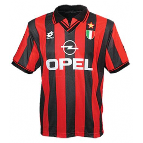 Retro AC Milan 1996 Home Soccer Jersey Shirt