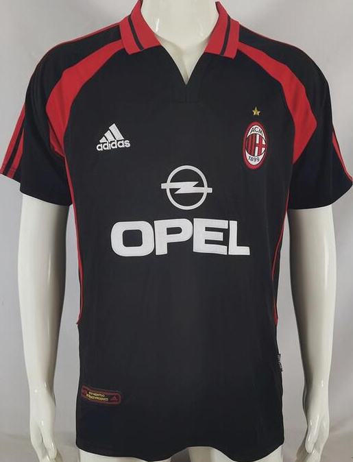Retro AC Milan 2000-01 Third Soccer Jersey