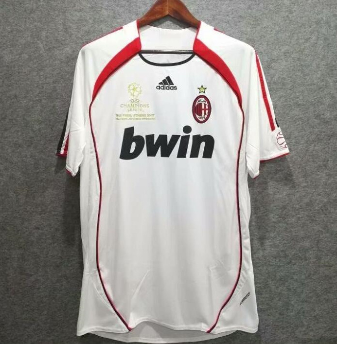 Retro AC Milan 2006-07 Away Soccer Jersey