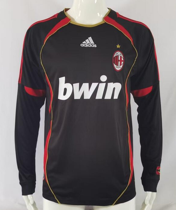 Retro AC Milan 2006-07 Third Long Sleeve Soccer Jersey