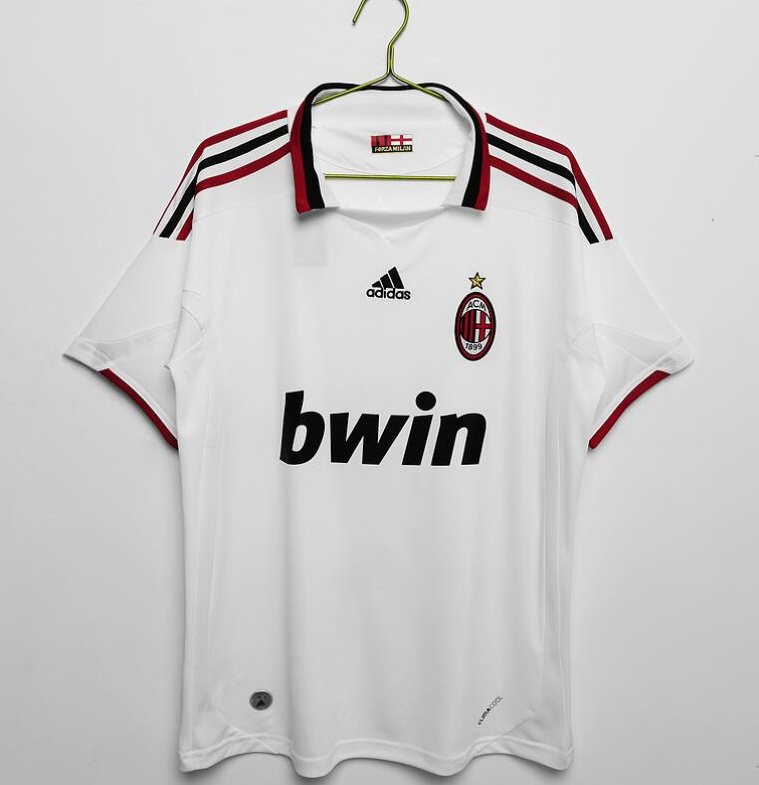 Retro AC Milan 2009-10 Away Soccer Jersey