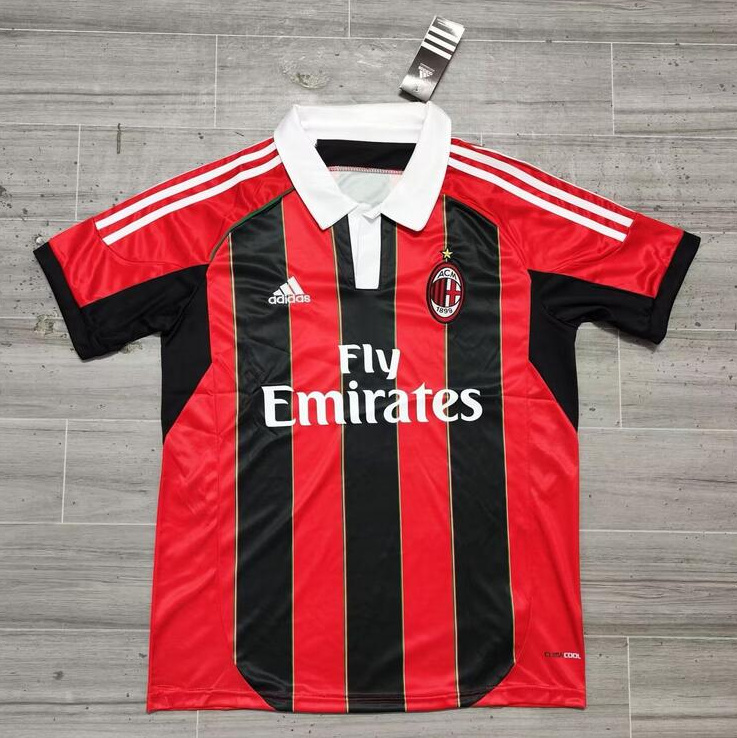Retro AC Milan 2012-13 Home Soccer Jersey