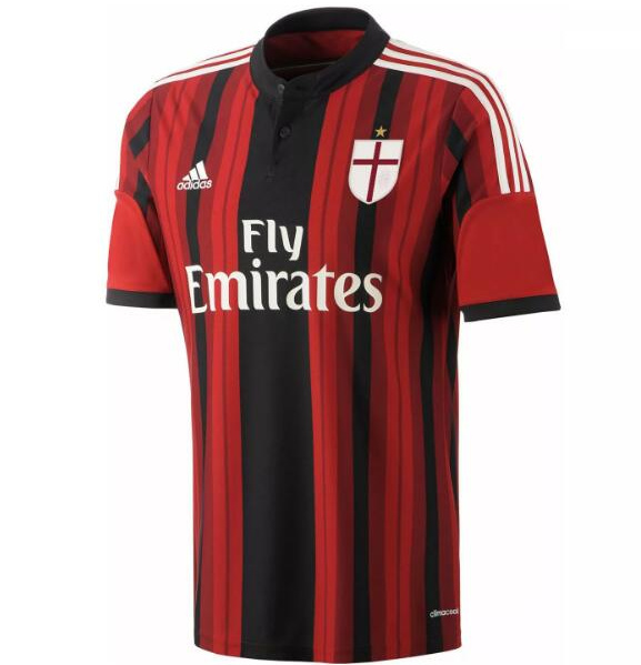 Retro AC Milan 2014-15 Home Soccer Jersey