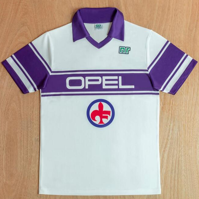 Retro ACF Fiorentina 1984-85 Away Soccer Jersey