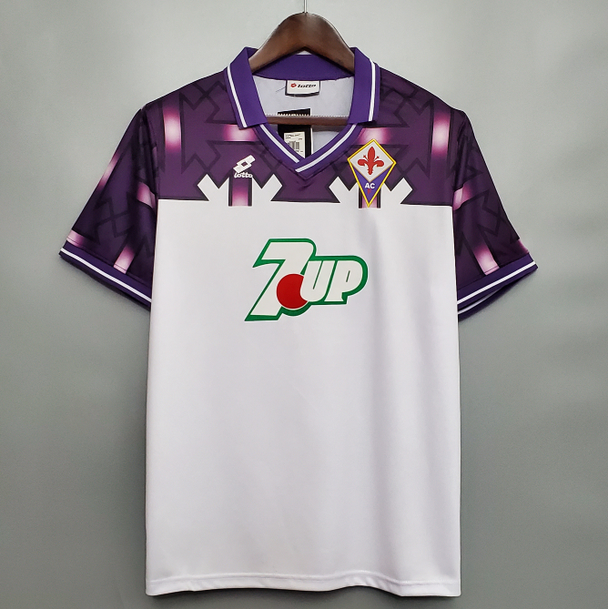 Retro ACF Fiorentina 1992-93 Away Soccer Jersey