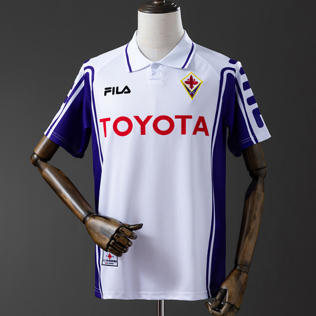 Retro ACF Fiorentina 1999-2000 Away Soccer Jersey
