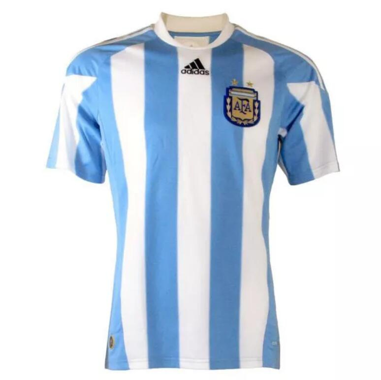 Retro Argentina 2010 Home Soccer Jersey