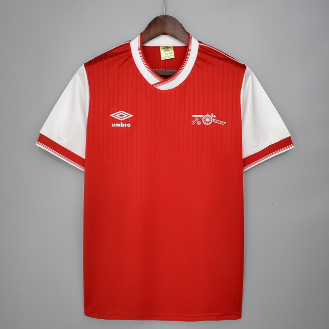 Retro Arsenal 1983-86 Home Soccer Jersey