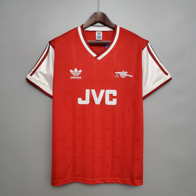 Retro Arsenal 1988-89 Home Soccer Jersey