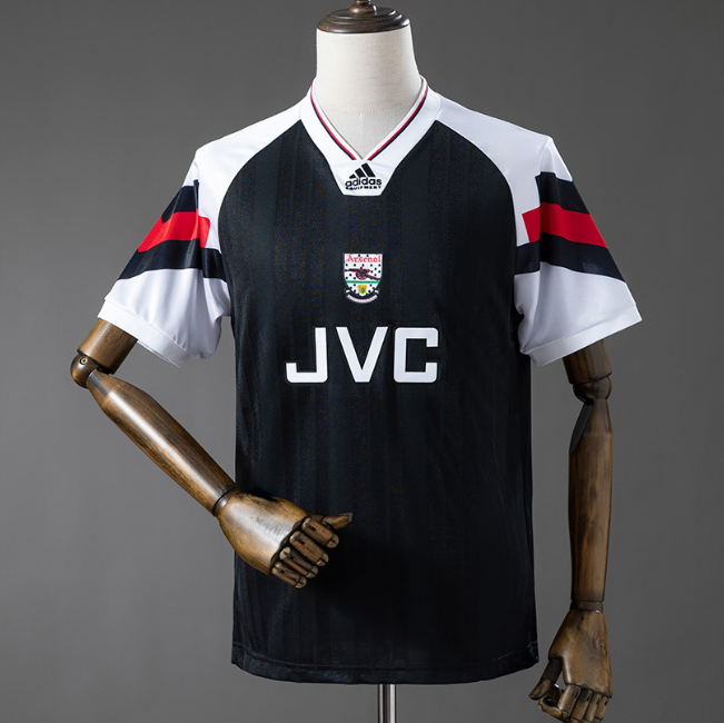 Retro Arsenal 1992-94 Away Black Soccer Jersey