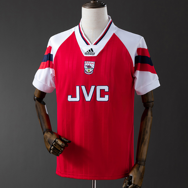 Retro Arsenal 1992-94 Home Soccer Jersey