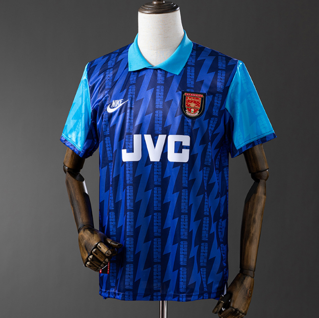 Retro Arsenal 1994-95 Away Soccer Jersey