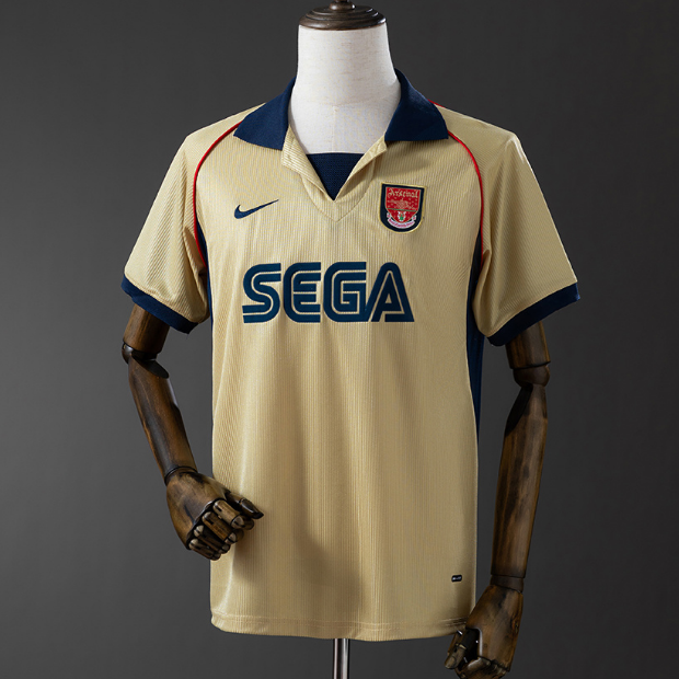 Retro Arsenal 2001-02 Away Soccer Jersey