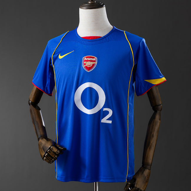 Retro Arsenal 2004-05 Away Soccer Jersey