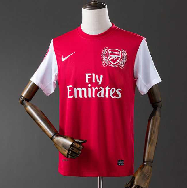 Retro Arsenal 2011-12 Home Soccer Jersey
