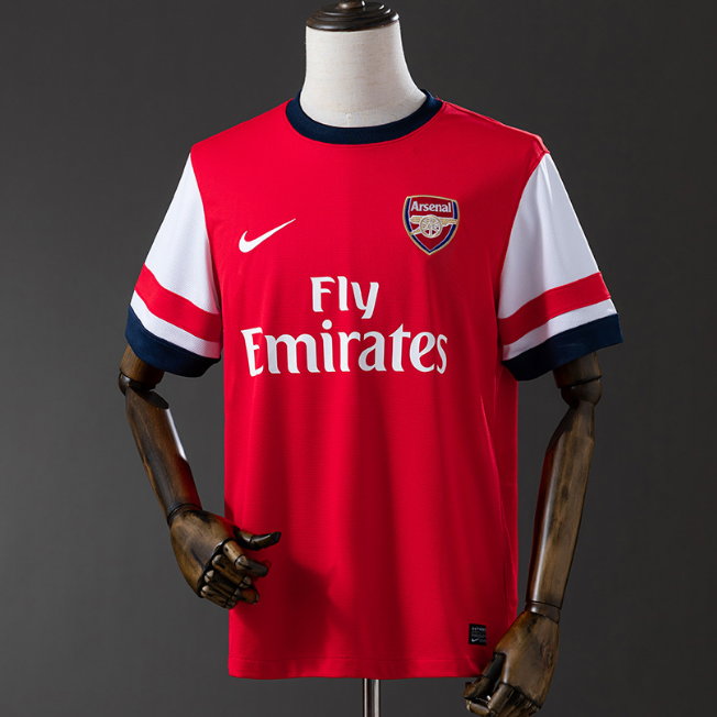 Retro Arsenal 2012-13 Home Soccer Jersey