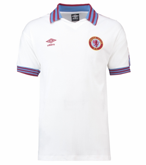 Retro Aston Villa 1980 Away Soccer Jersey