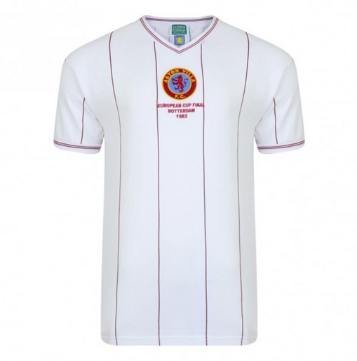 Retro Aston Villa 1982 Away Soccer Jersey