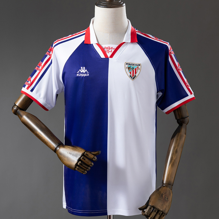 Retro Athletic Bilbao 1995-97 Away Soccer Jersey