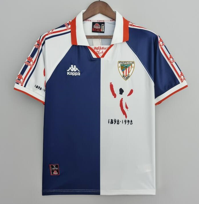 Retro Athletic Bilbao 1997-98 Away Soccer Jersey