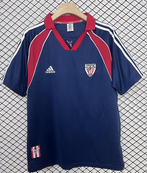 Retro Athletic Bilbao 1999-2000 Away Soccer Jersey