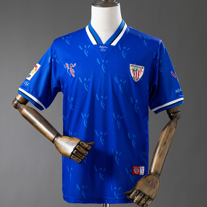 Retro Athletic Bilbao 2001-03 Away Soccer Jersey