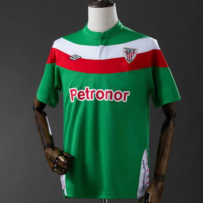 Retro Athletic Bilbao 2011-12 Away Soccer Jersey