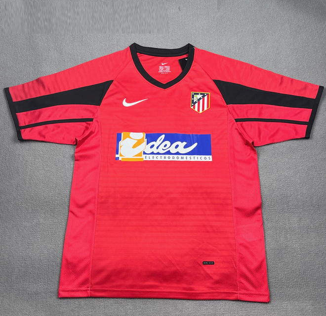 Retro Atletico Madrid 2001-02 Away Soccer Jersey