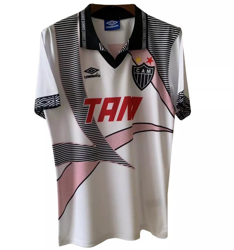 Retro Atletico Mineiro 1996 Away Kit Soccer Jersey