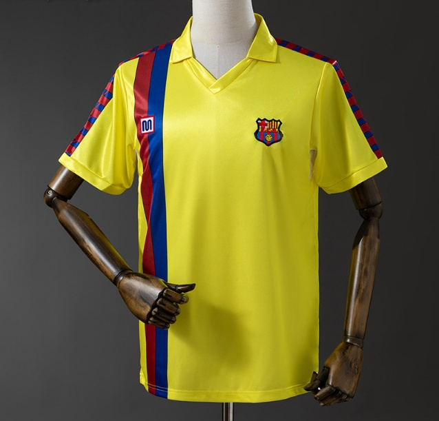 Retro Barcelona 1982-84 Away Soccer Jersey