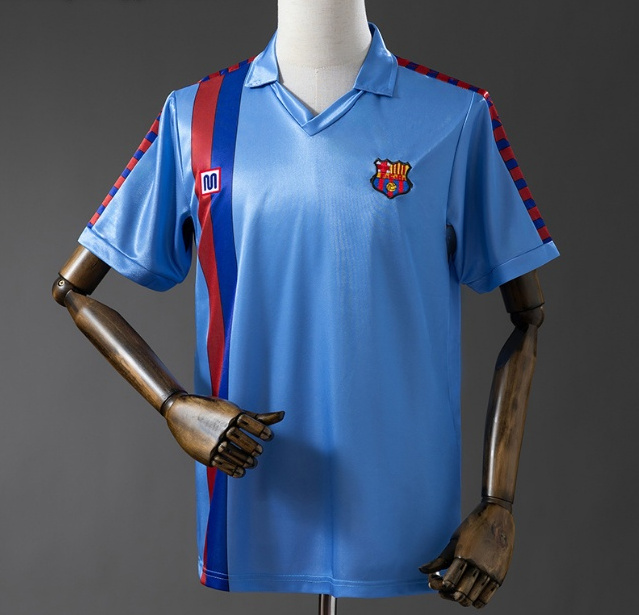 Retro Barcelona 1990-91 Away Soccer Jersey