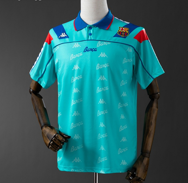Retro Barcelona 1992-95 Away Soccer Jersey
