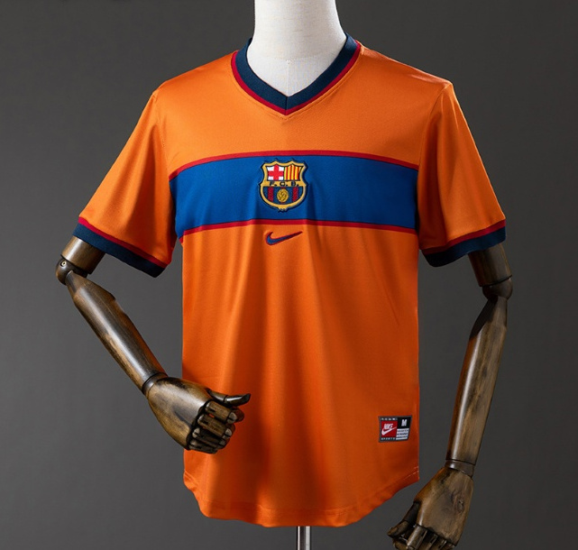 Retro Barcelona 1998-99 Third Soccer Jersey