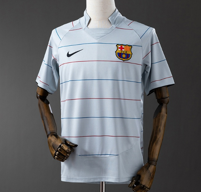 Retro Barcelona 2003-04 Away Soccer Jersey