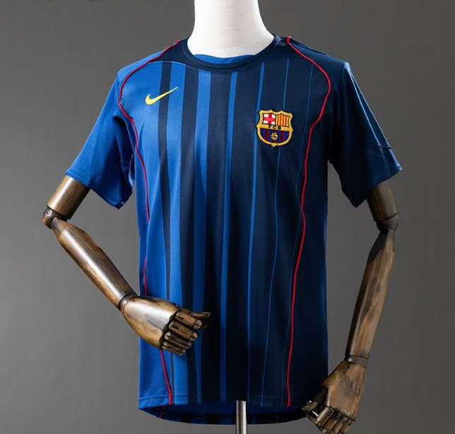 Retro Barcelona 2004-05 Away Soccer Jersey