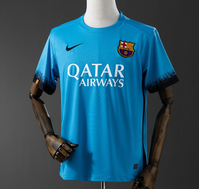 Retro Barcelona 2015-16 Third Soccer Jersey