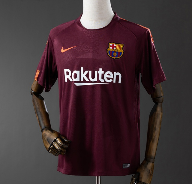 Retro Barcelona 2017-18 Third Soccer Jersey