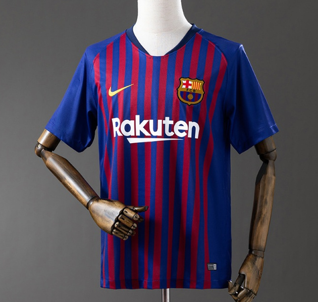 Retro Barcelona 2018-19 Home Soccer Jersey