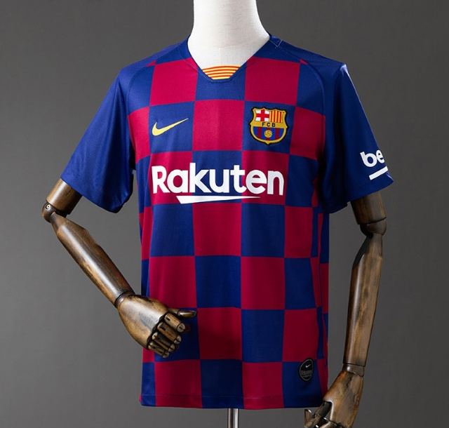 Retro Barcelona 2019-20 Home Soccer Jersey