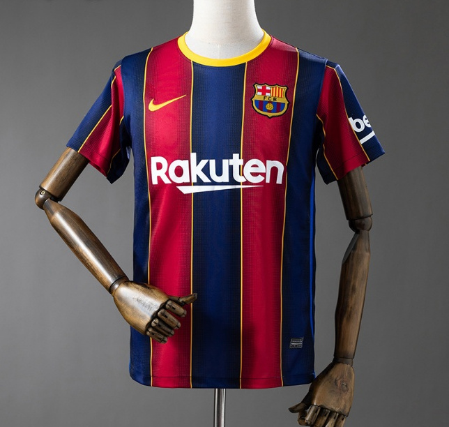 Retro Barcelona 2020-21 Home Soccer Jersey