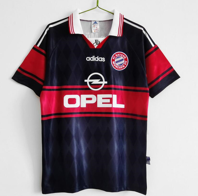Retro Bayern Munich 1997-99 Home Soccer Jersey