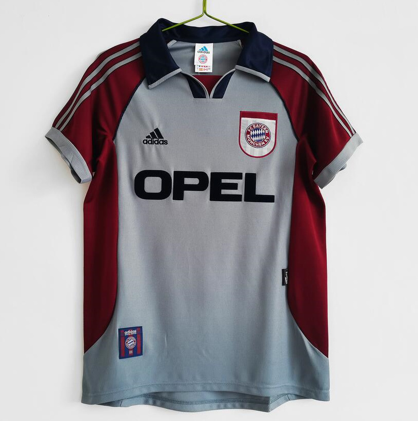 Retro Bayern Munich 1998-99 Away Soccer Jersey